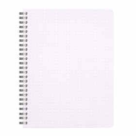 193448C_Classic Wirebound Notebook Orange Dot 6x8.25_paper
