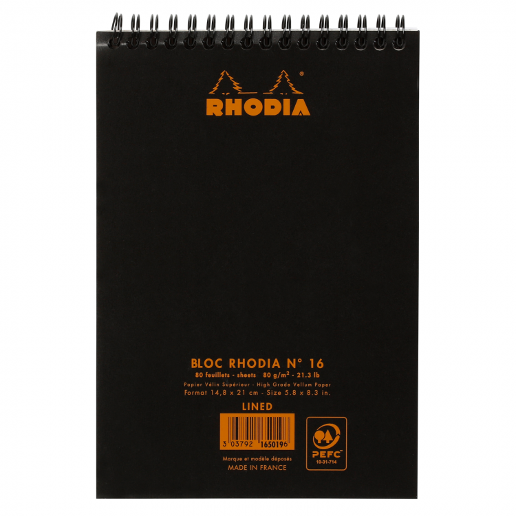 165019C_Wirebound Notepad Lined Black 6x8.25_back