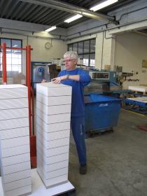 Papierfabriek Schut - Blocs Cutting